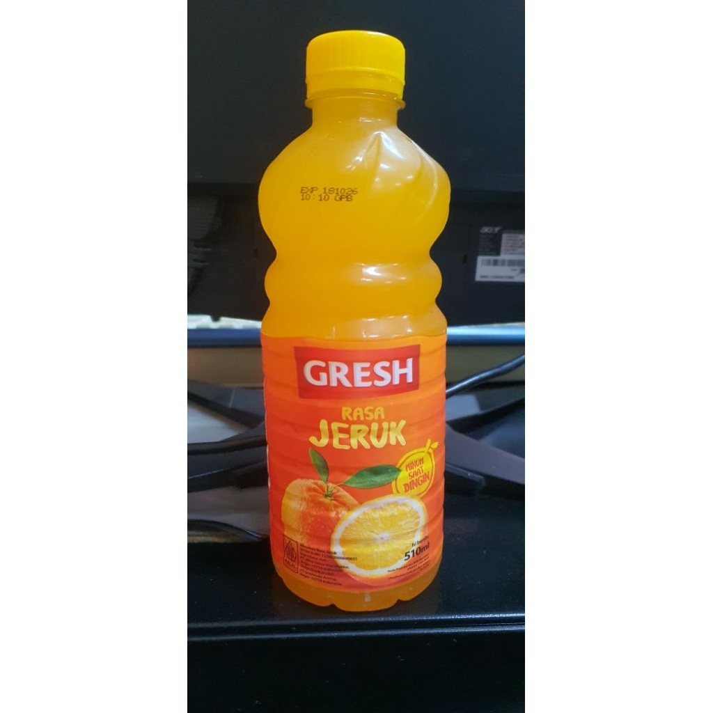 Jual Gresh Minuman Rasa jeruk / jeruk nipis 510ml | Shopee Indonesia