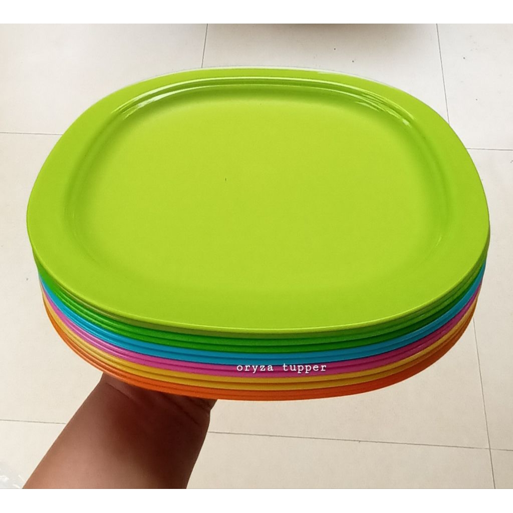 Jual piring Tupperware : Lolli Plate Microwaveable || Microwave ...