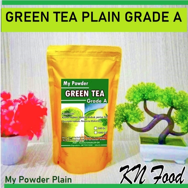 Jual My Powder Rasa Green Tea Grade A 1 Kg | Shopee Indonesia