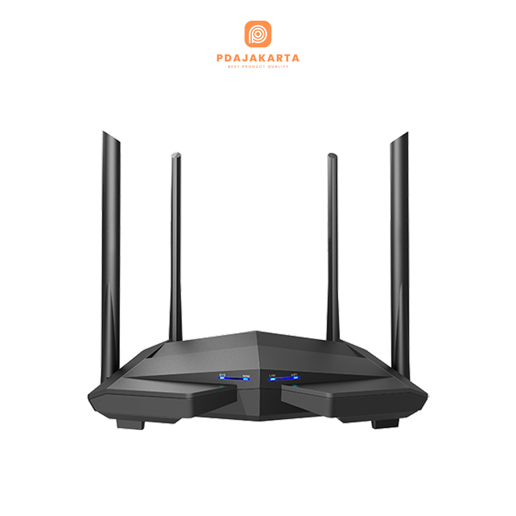 Jual Router Tenda AC10 AC1200 MU-MIMO Dual-Band Gigabit Wireless WiFi ...