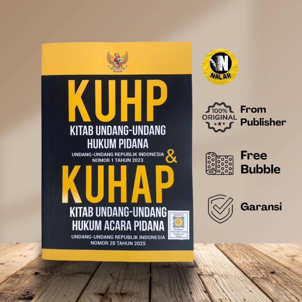 Jual VERSI TERBARU - KUHP (Kitab Undang-Undang Hukum Pidana) No. 1 ...