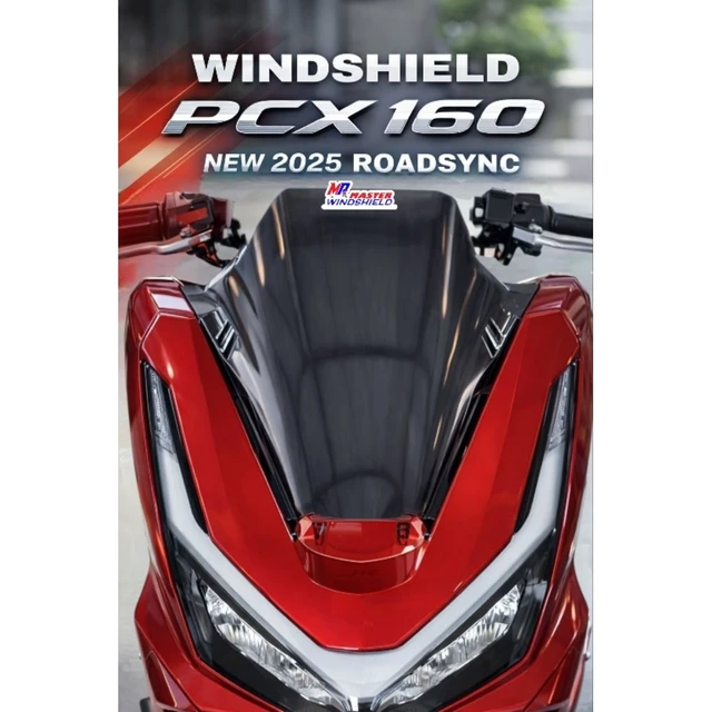 VISOR PCX 160 NEW 2025 ABS CBS ROADSYNC (GARANSI PRESISI)