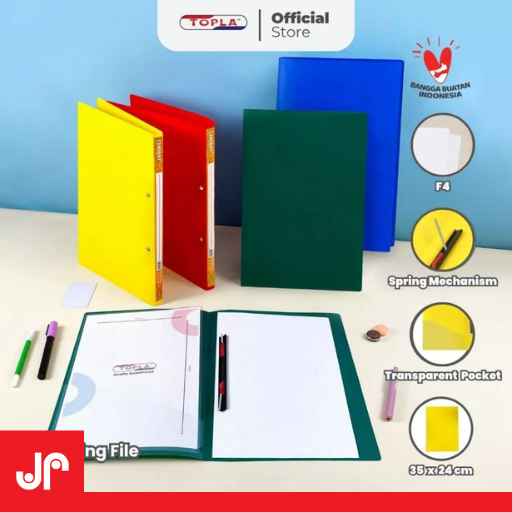 Jual TOPLA CERMAT SPRING FILE MAP JILID FC / MAP JILID DOKUMEN BERKAS ...