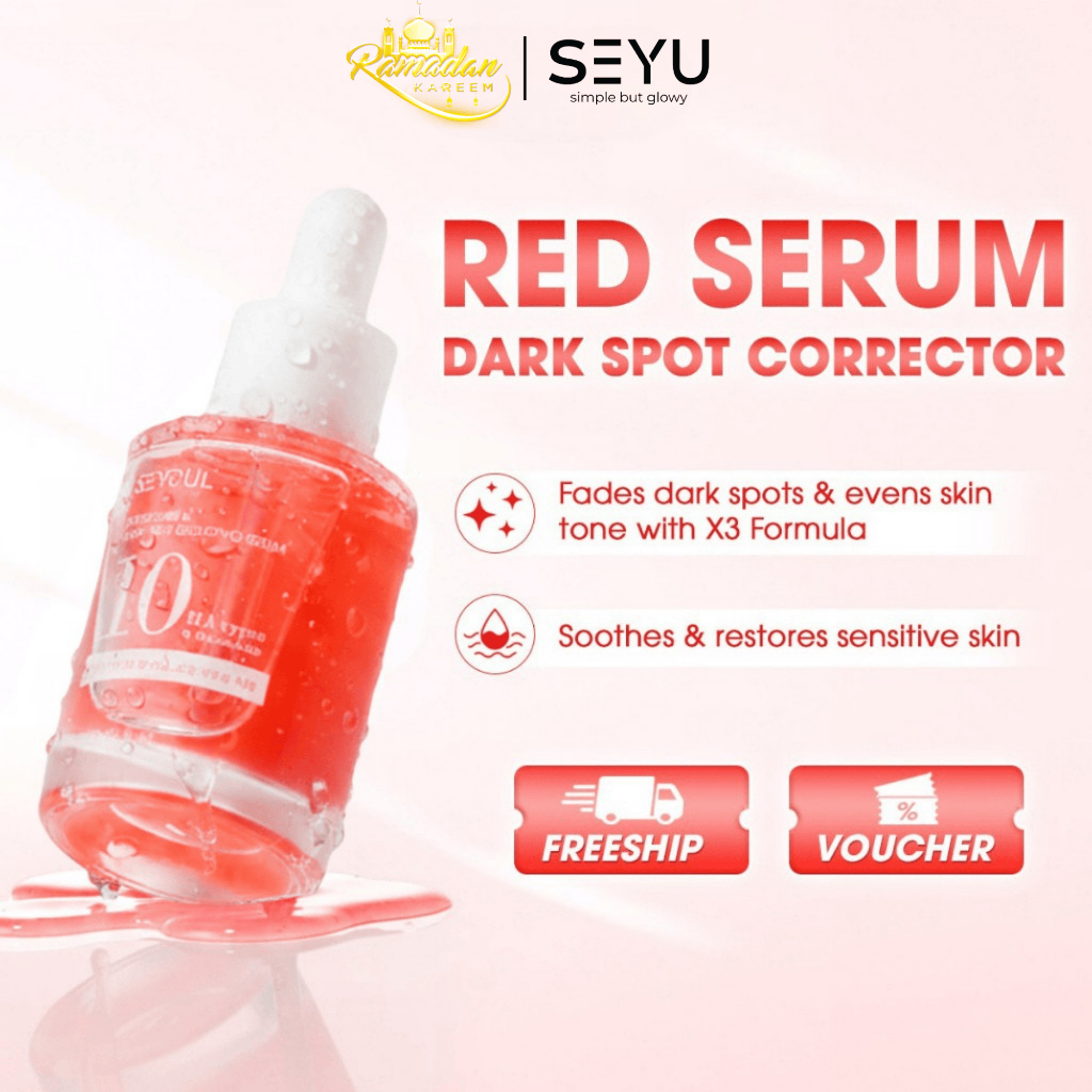 Jual SEYOUL Red Serum Dark Spot Corrector | Serum 10% Niacinamide ...