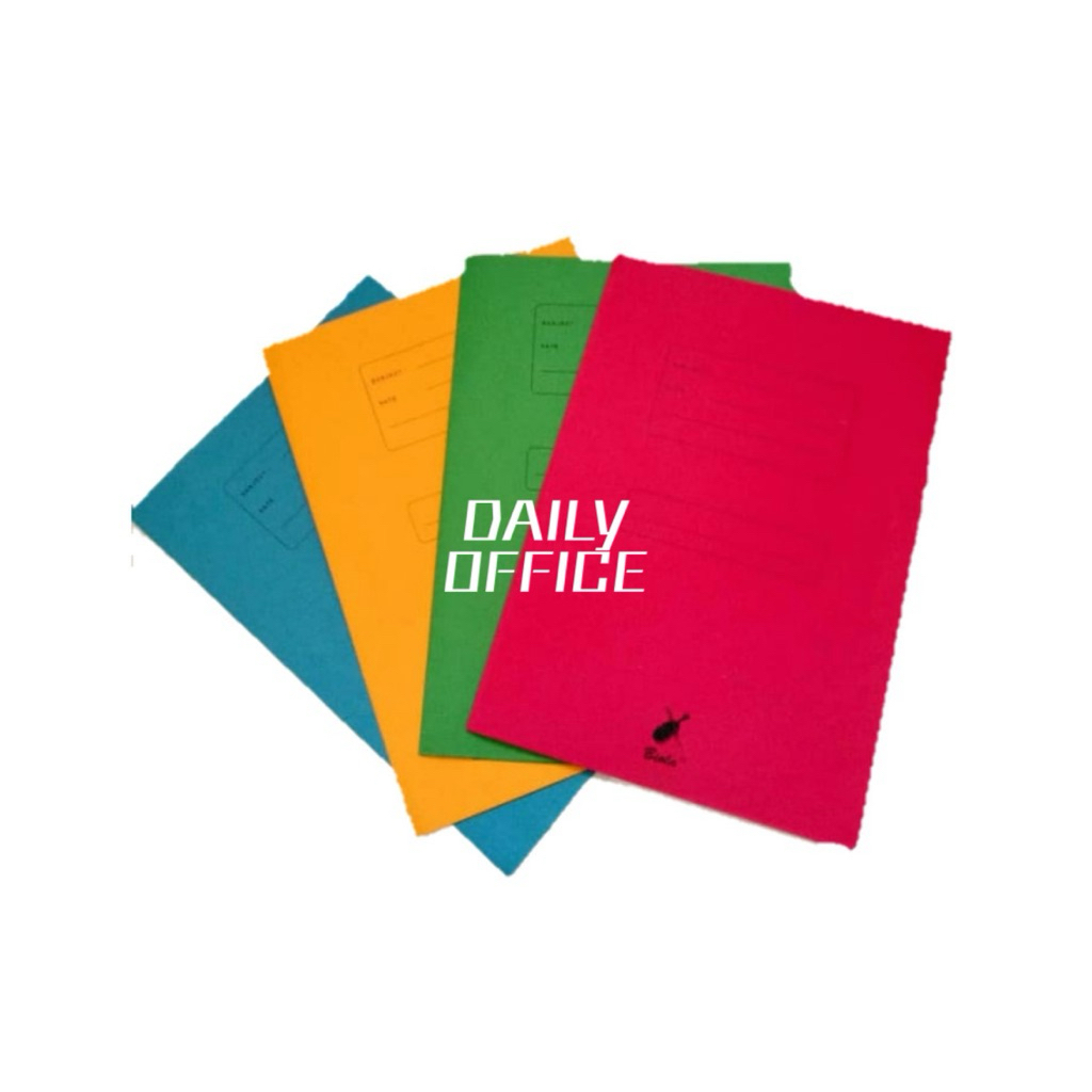 Jual Map Folder Kertas Warna Folio Isi 10 Pcs – Daily Office File ...