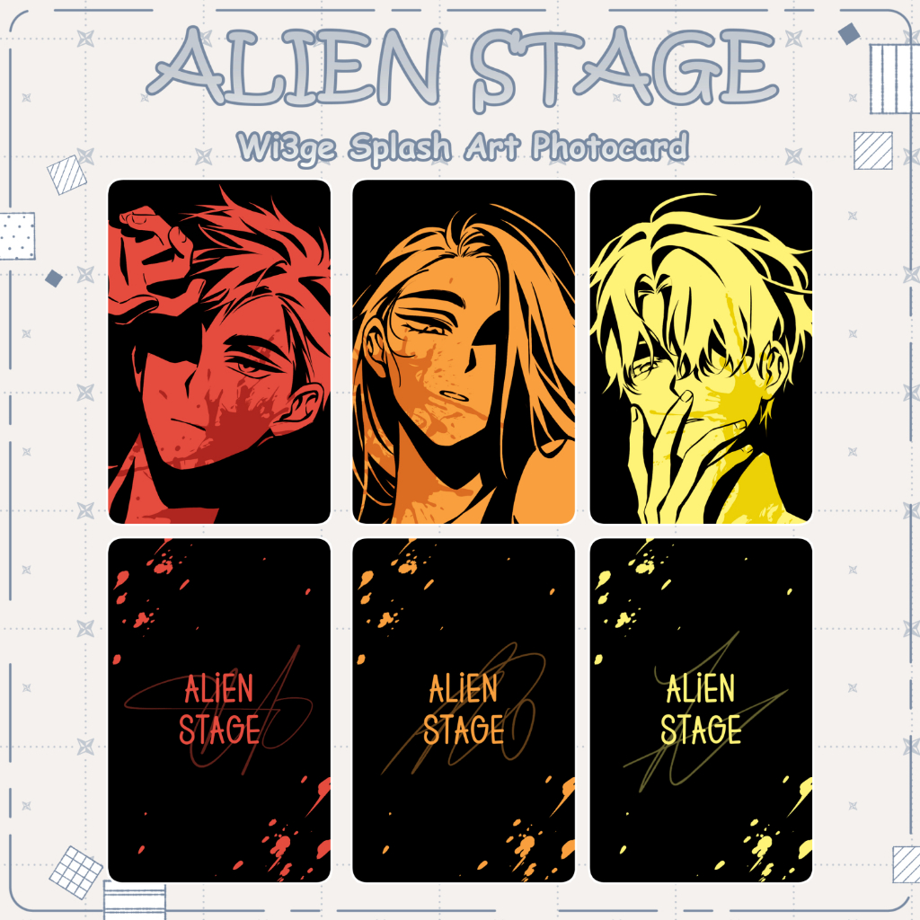 Jual Alien Stage Photocard - Splash Art Trio (Gen 49) - ALNST | Shopee ...