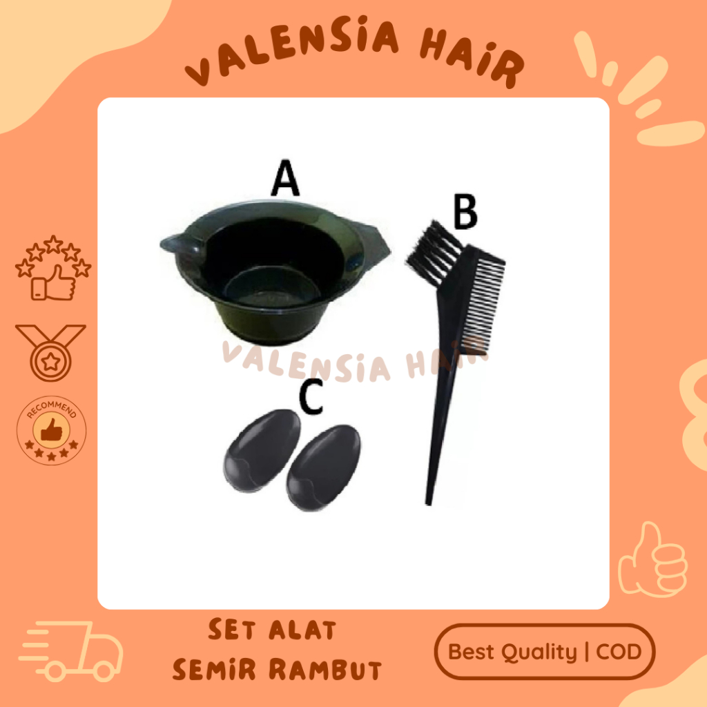 Jual MANGKUK SEMIR + SISIR SEMIR / SET ALAT SEMIR RAMBUT | Shopee Indonesia