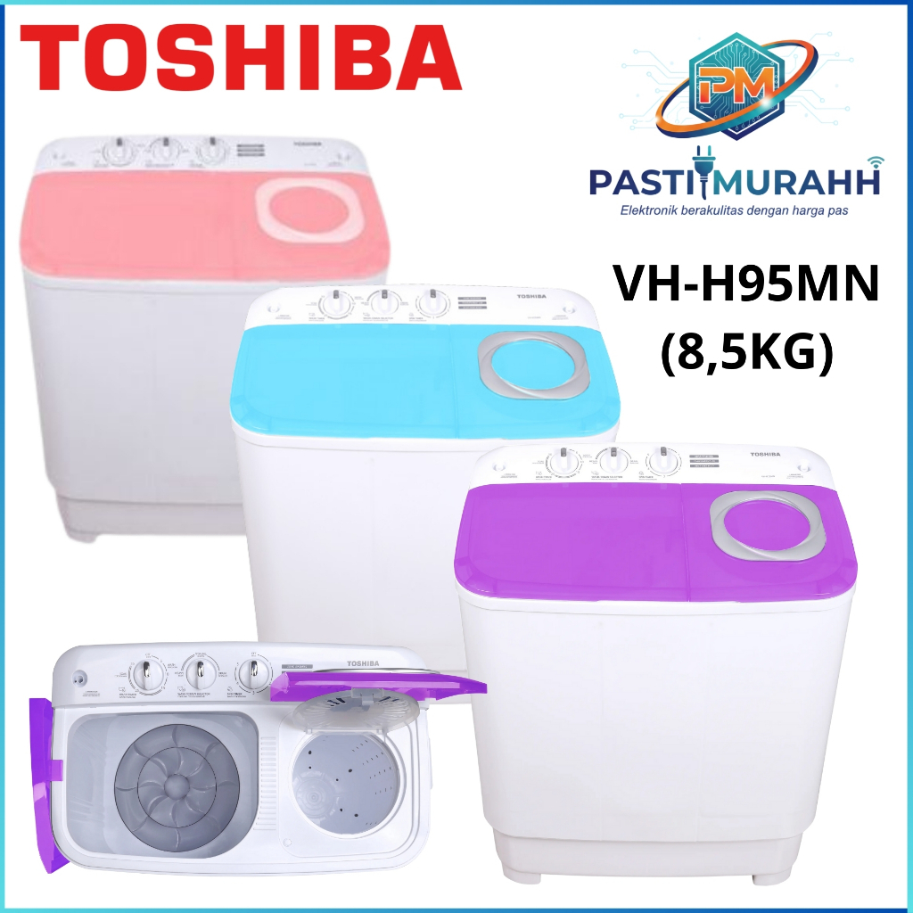 Jual MESIN CUCI TOSHIBA VH-H95MN (8,5KG) MESIN CUCI TOSHIBA DUA