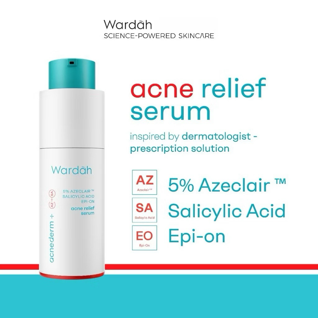 Jual WARDAH 5% Azeclair + Salicylic Acid Acnederm Acne Care Serum 15 ml ...