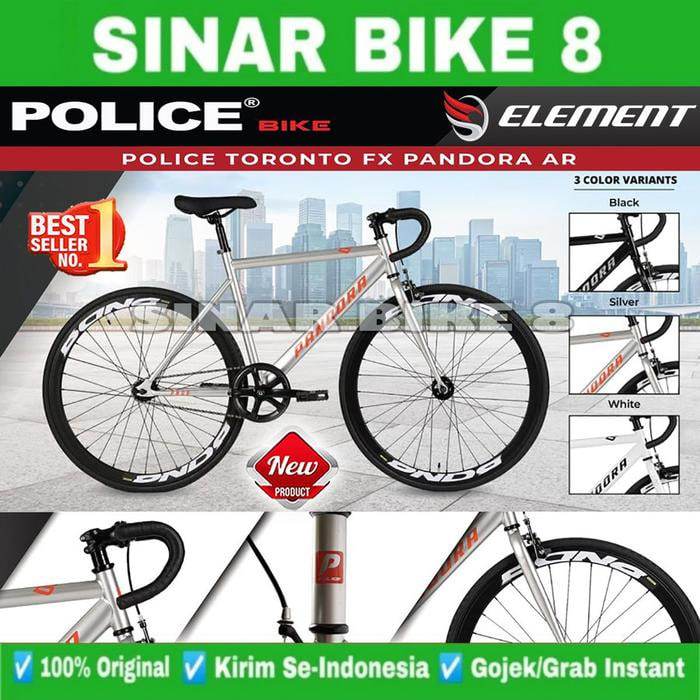Jual Sepeda Fixie ELEMENT PANDORA AR Ukuran 700C Rem Torpedo sepeda ...