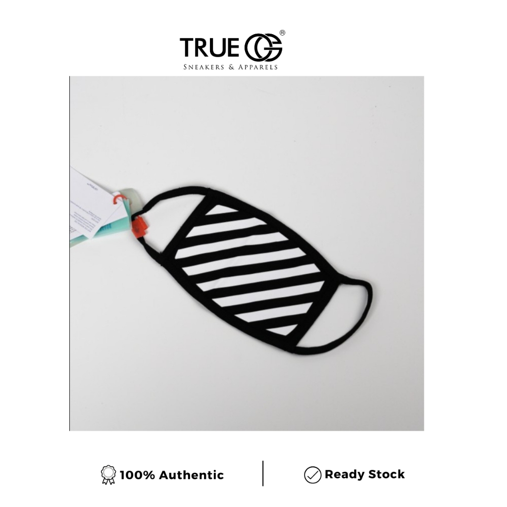 Jual Off White Diagonal Mask Black White | Shopee Indonesia