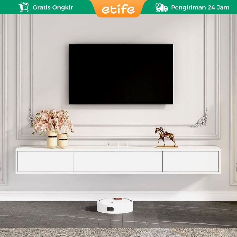 Jual E-TIFE Rak Tv Minimalis Modern Terbaru Rak Tv Gantung Rak Tv ...