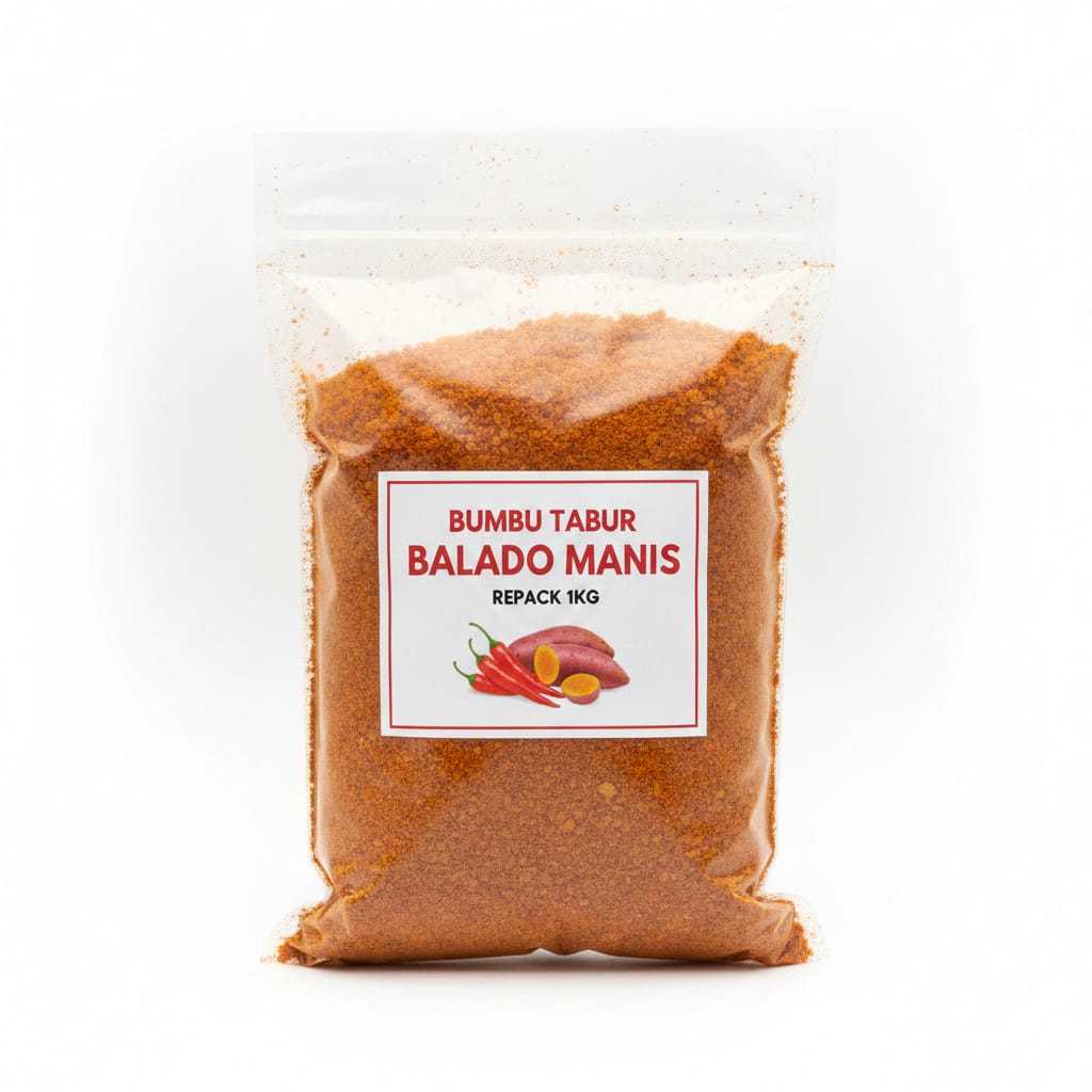 Jual ANTAKA 1KG BUMBU TABUR INSTAN RASA BALADO PEDAS MANIS KEMASAN ...