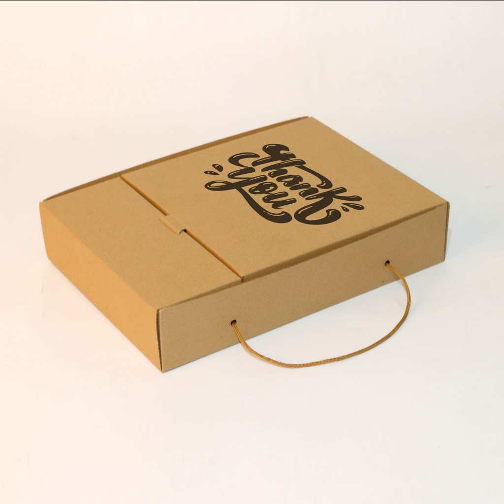 Jual Custom Sablon Box Catering | Dus Nasi Sekat | Kardus Corrugated ...