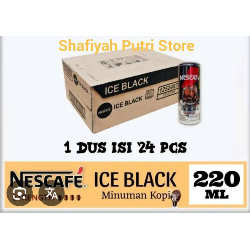 Jual Nescafe Ice Black Terlengkap & Harga Terbaru Juli 2026 | Shopee ...
