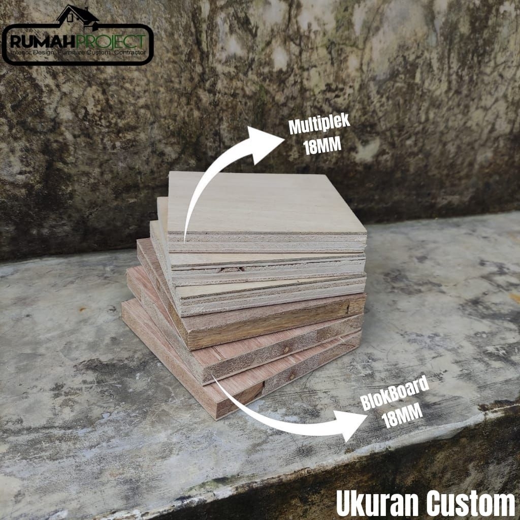 Jual MULTIPLEK & BLOCKBOARD CUSTOM | UKURAN BY REQUEST| | Shopee Indonesia