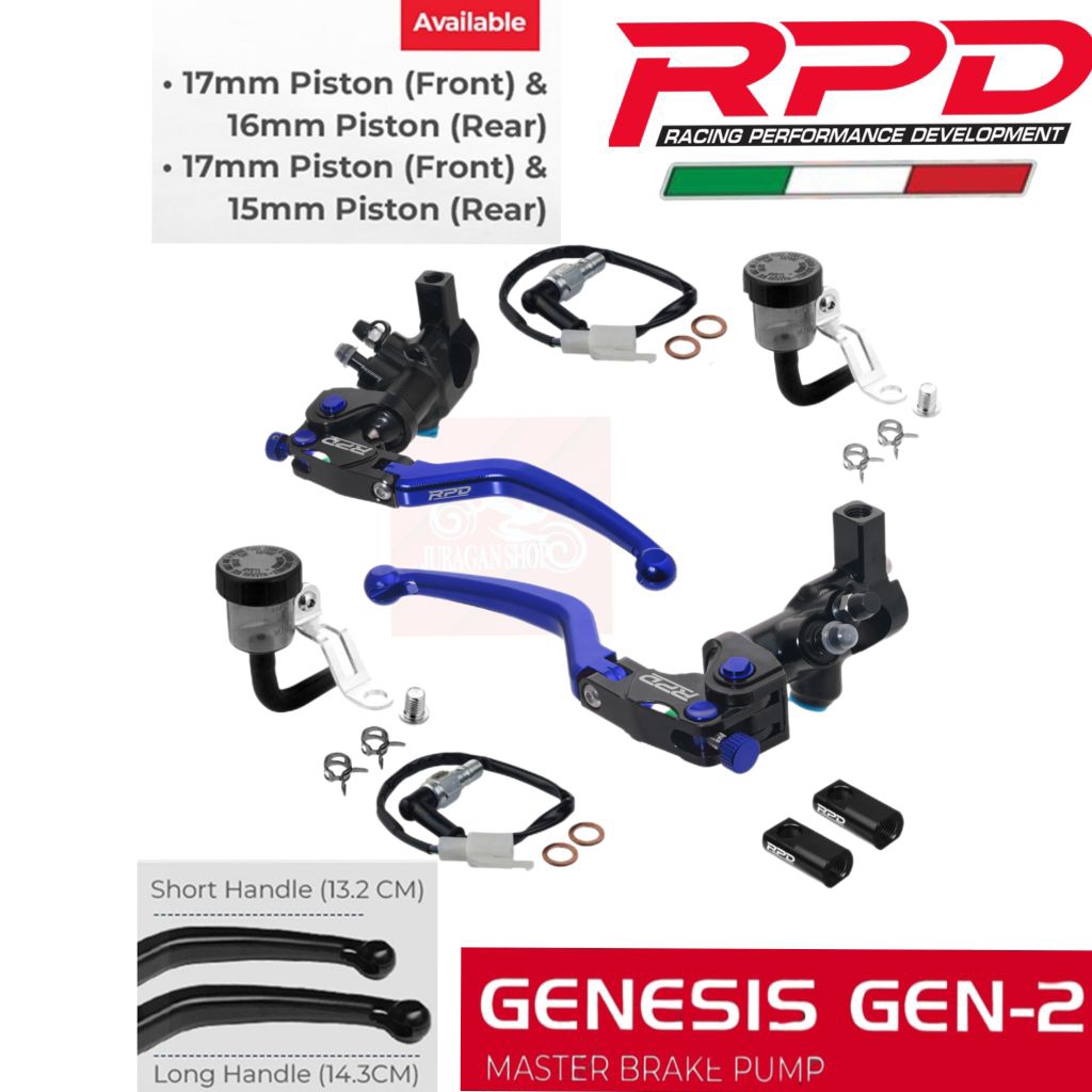 Jual RPD Radial Master Brake Nmax PCX adv Xmax RPD Genesis gen 2 with ...