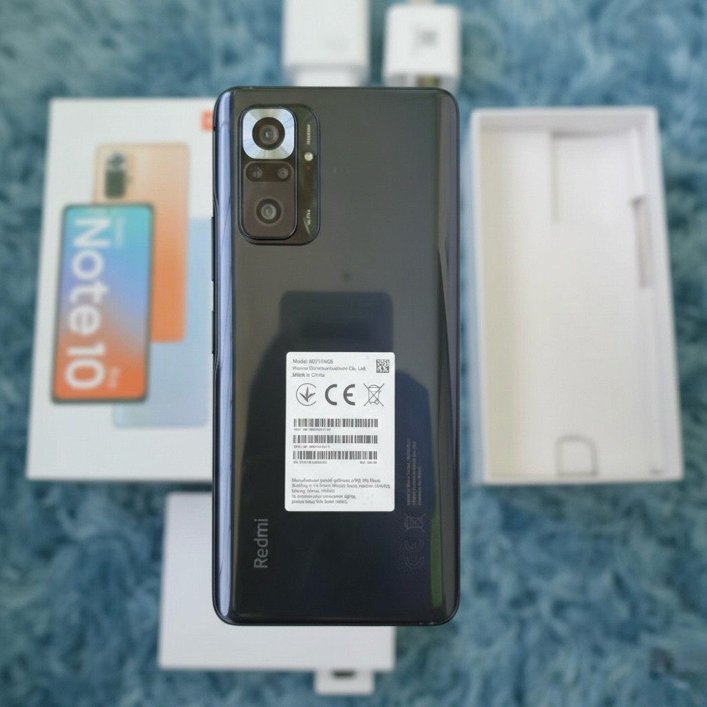 XIAOMI REDMI NOTE 10 Pro 128gb Second Original Ex Garansi Resmi Murah Kualitas Terbaik / Hp Android Second Xiaomi Redmi Resmi