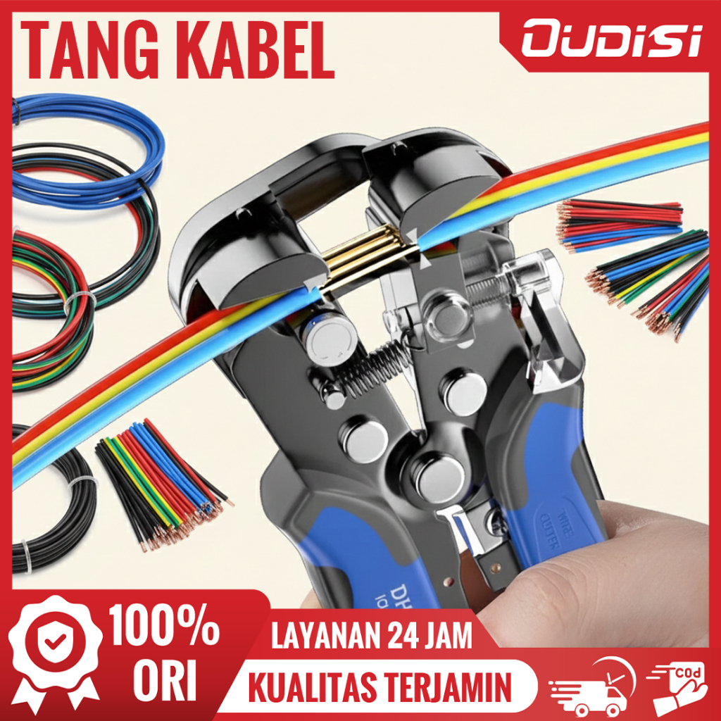 Jual OUDISI tang Kupas Potong Kabel Multifungsi Automatic Wire Tang ...