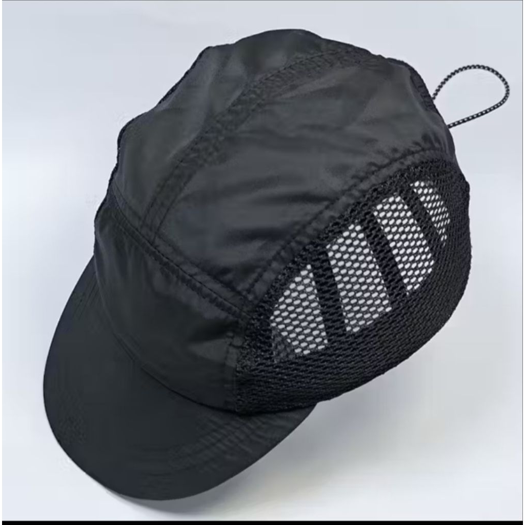 Jual topi running/topi olahraga outdor/topi running polosan 5 panel ...