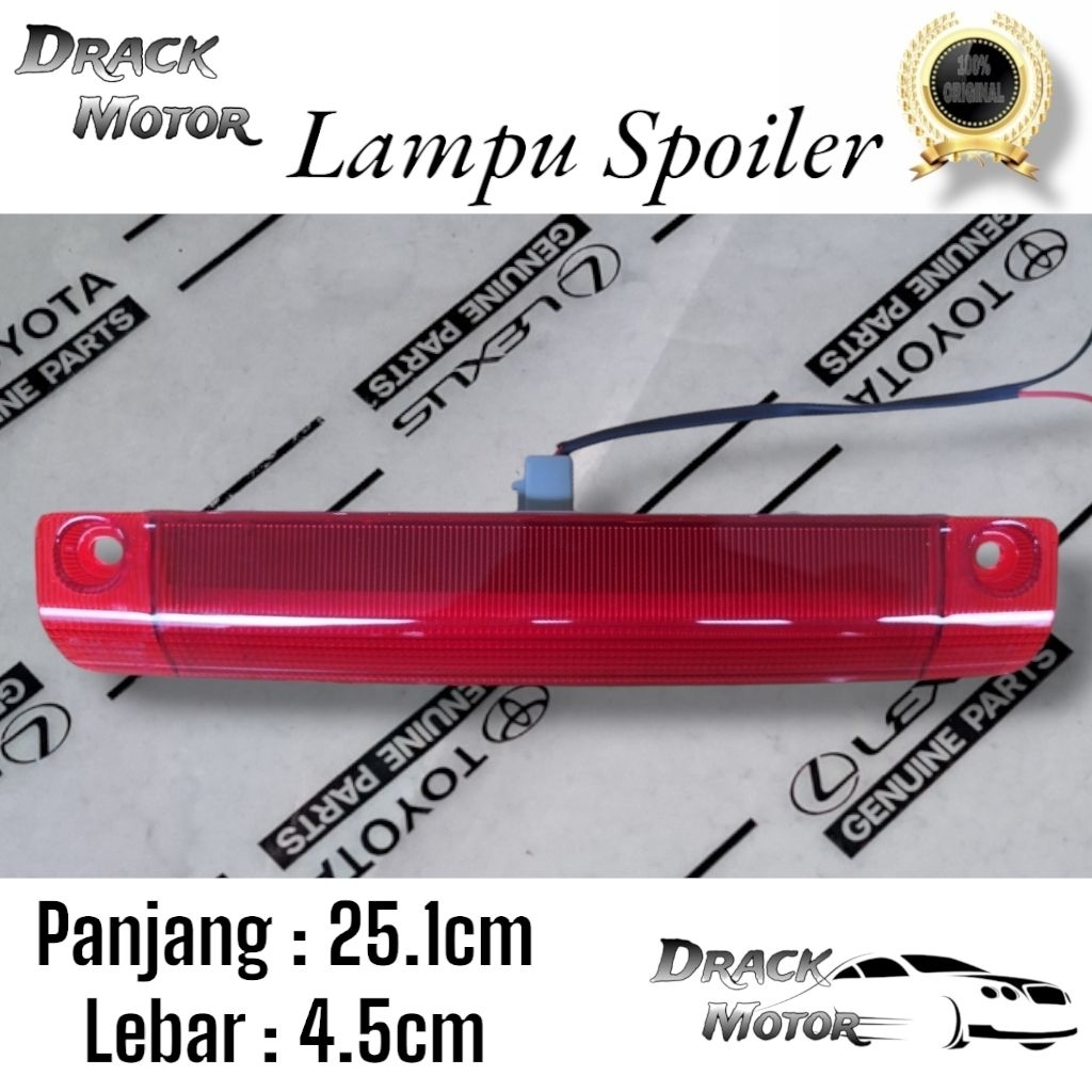 Jual Lampu Spoiler Innova Reborn Original Bagasi Belakang Toyota Innova ...