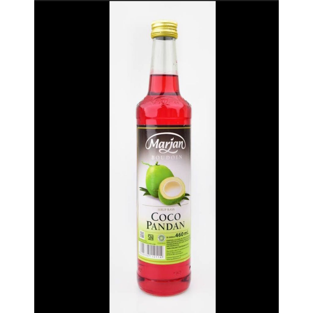 Jual Sirup Marjan Rasa Cocopandan 460ml - Rasa Murni, Tanpa Pengawet ...