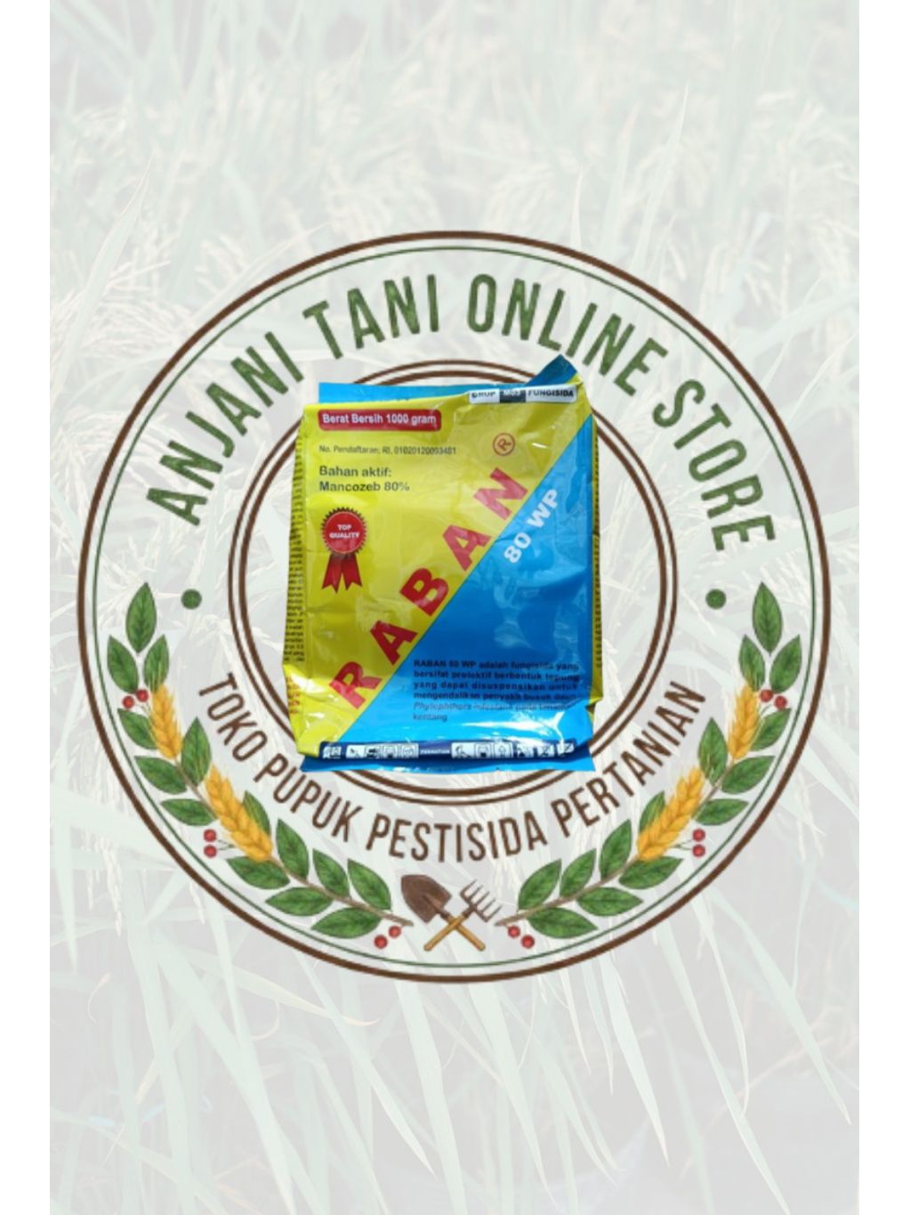 Jual Fungisida RABAN 80 WP - 1 KG | Shopee Indonesia