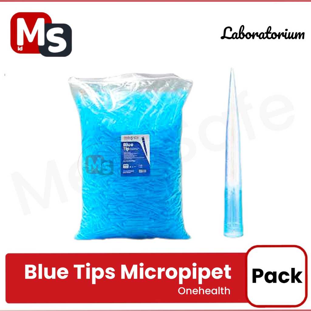 Jual Blue Tips Micropipet Mikropipet Tips Biru 100 - 1000 uL isi 500 ...