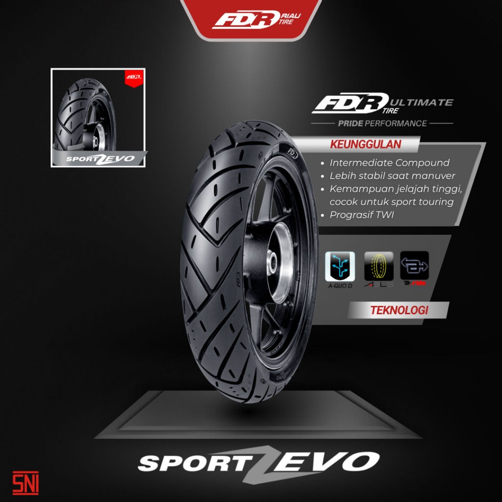Jual FDR ULTIMATE SPORT ZEVO R12 TL | Shopee Indonesia