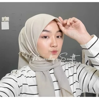 Hijab Paris Premium Voal Segi Empat Lembut