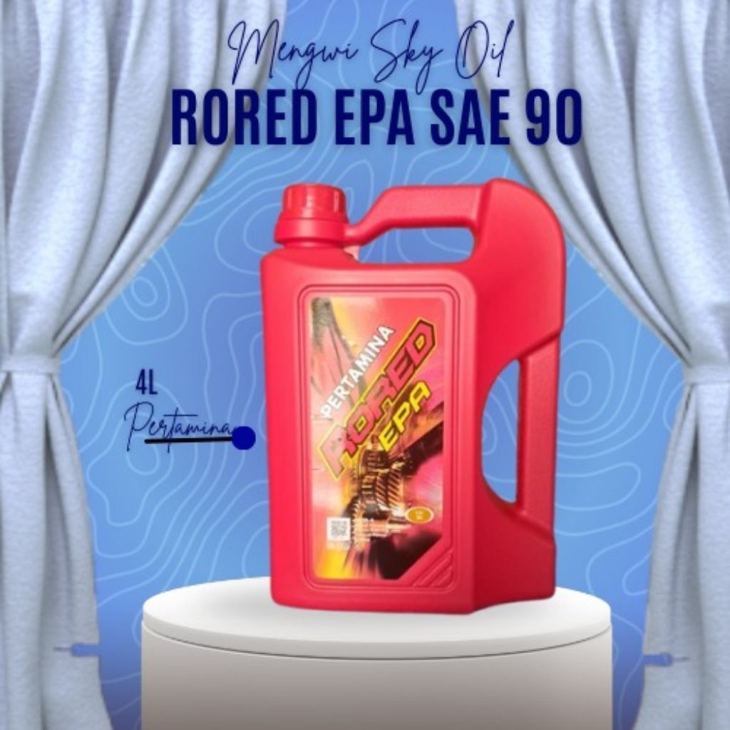 Jual Oli Transmisi Rored EPA SAE 90 GL-4 , 4 Liter | Shopee Indonesia