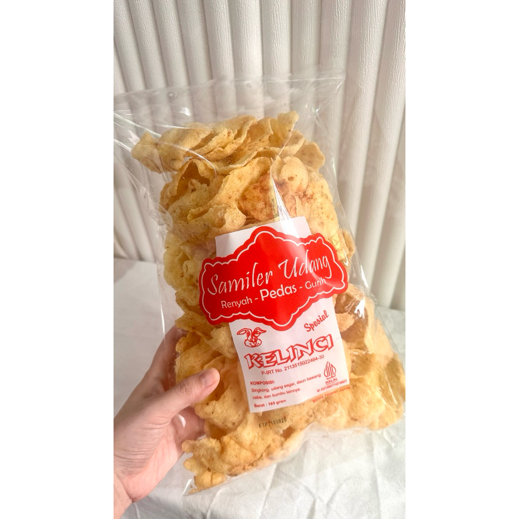 Jual SNACK SAMILER UDANG | Shopee Indonesia
