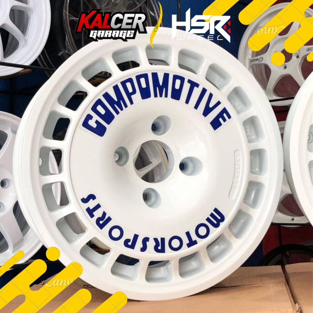 Jual VELG RALLY R15 TYPE RL COMPOMOTIVE PCD 4X114,4 LEBAR 6,5 ET 40 ...