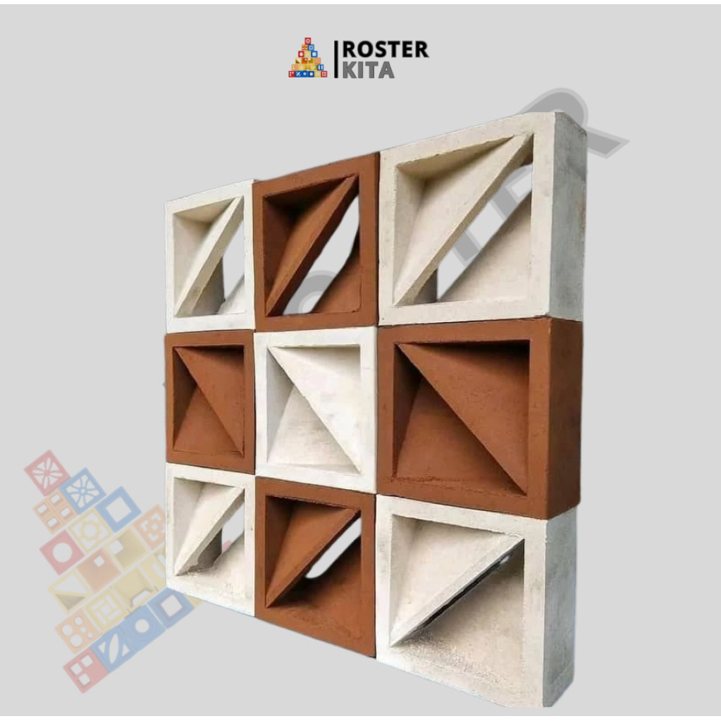 Jual Roster beton,roster minimalis,Roster putih,roster abu,bata Roster ...