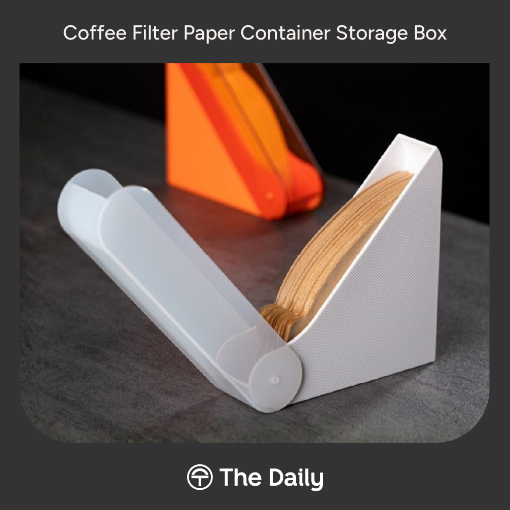 Jual Coffee Filter Paper Container Storage Box - Kotak Kayu Plastik ...