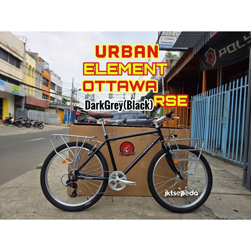 Jual Sepeda Urban Hybrid ELEMENT OTTAWA RSE | Shopee Indonesia