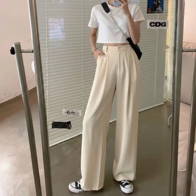 Celana Kulot Anti Kusut Loose Pants Trouser Celana Kerja