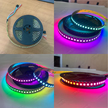 Lampu Led Strip Ws2812B 144 Led Alis Rgb 5V Per Meter