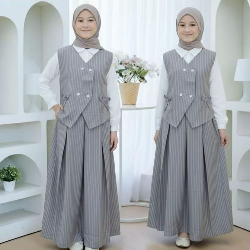 Jual READY !! ANIKA SET KIDS 3 IN 1 (7 - 15 TAHUN) // RAYON MIX KATUN ...