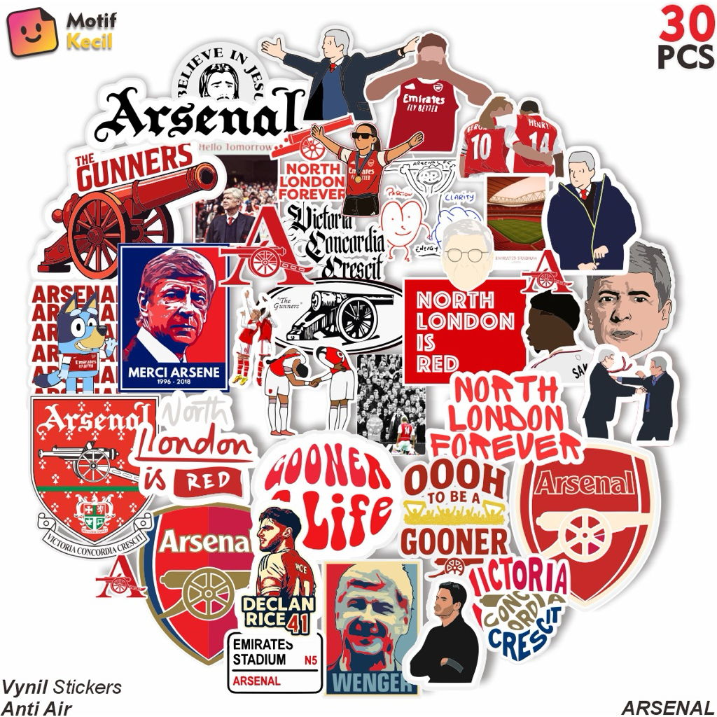 Jual STICKER PACK ARSENAL FC | STICKER TUMBLR | STICKER KOPER | STICKER ...