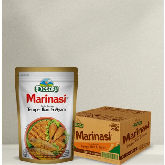 Desaku 240袋 Bumbu Goreng Tempe Ikan Ayam DESAKU BUMBU TEMPE