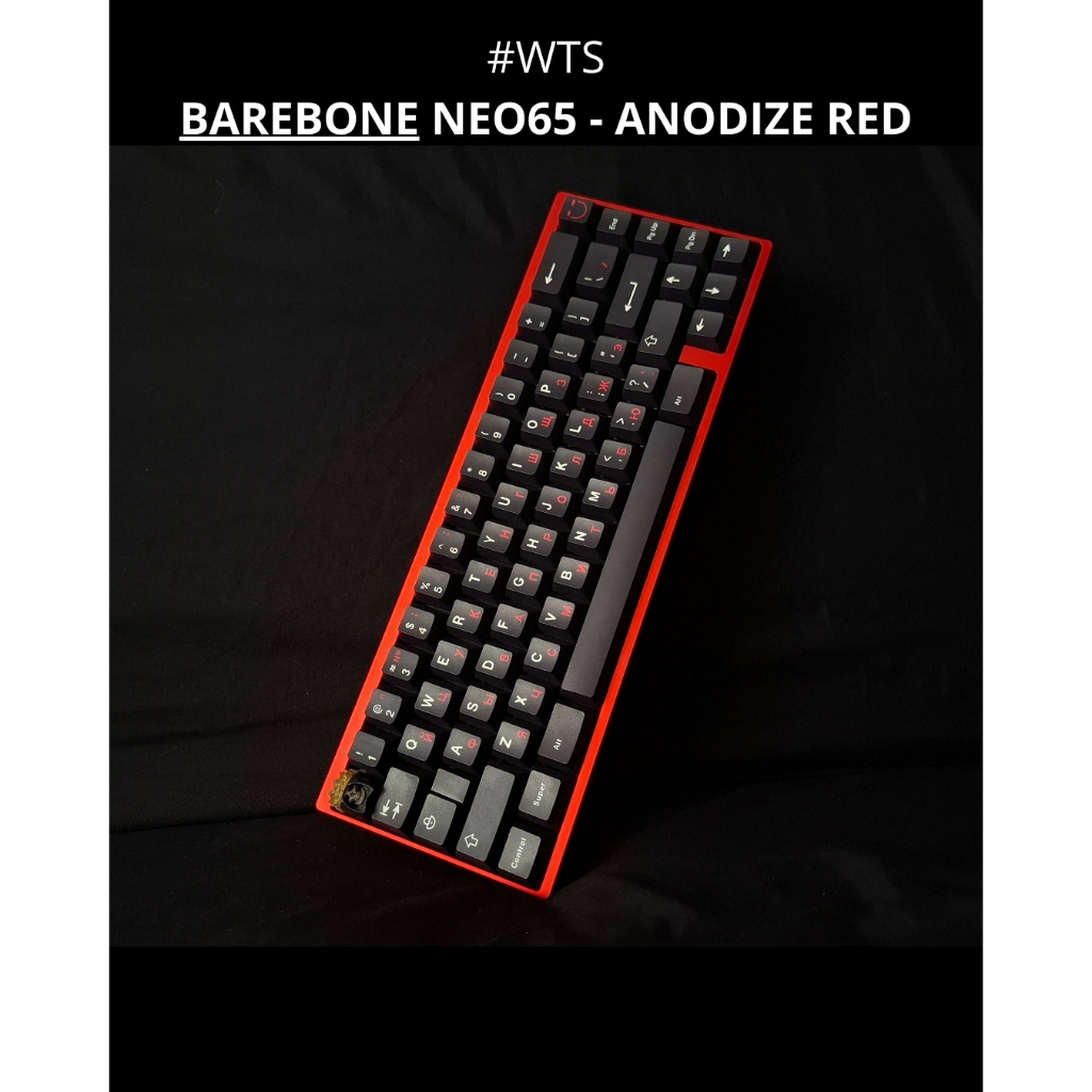 Jual BAREBONE NEO65 - ANODIZED RED - TRI MODE PCB - PVD MIRROR DUSK ...