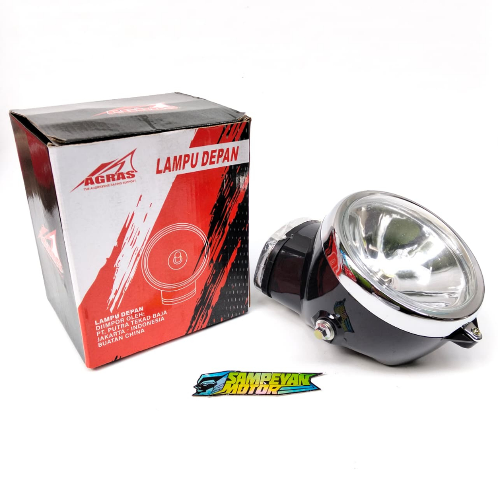 Jual Lampu Depan Headlamp Batok Lampu Set Reflektor Honda CD90 Merk ...