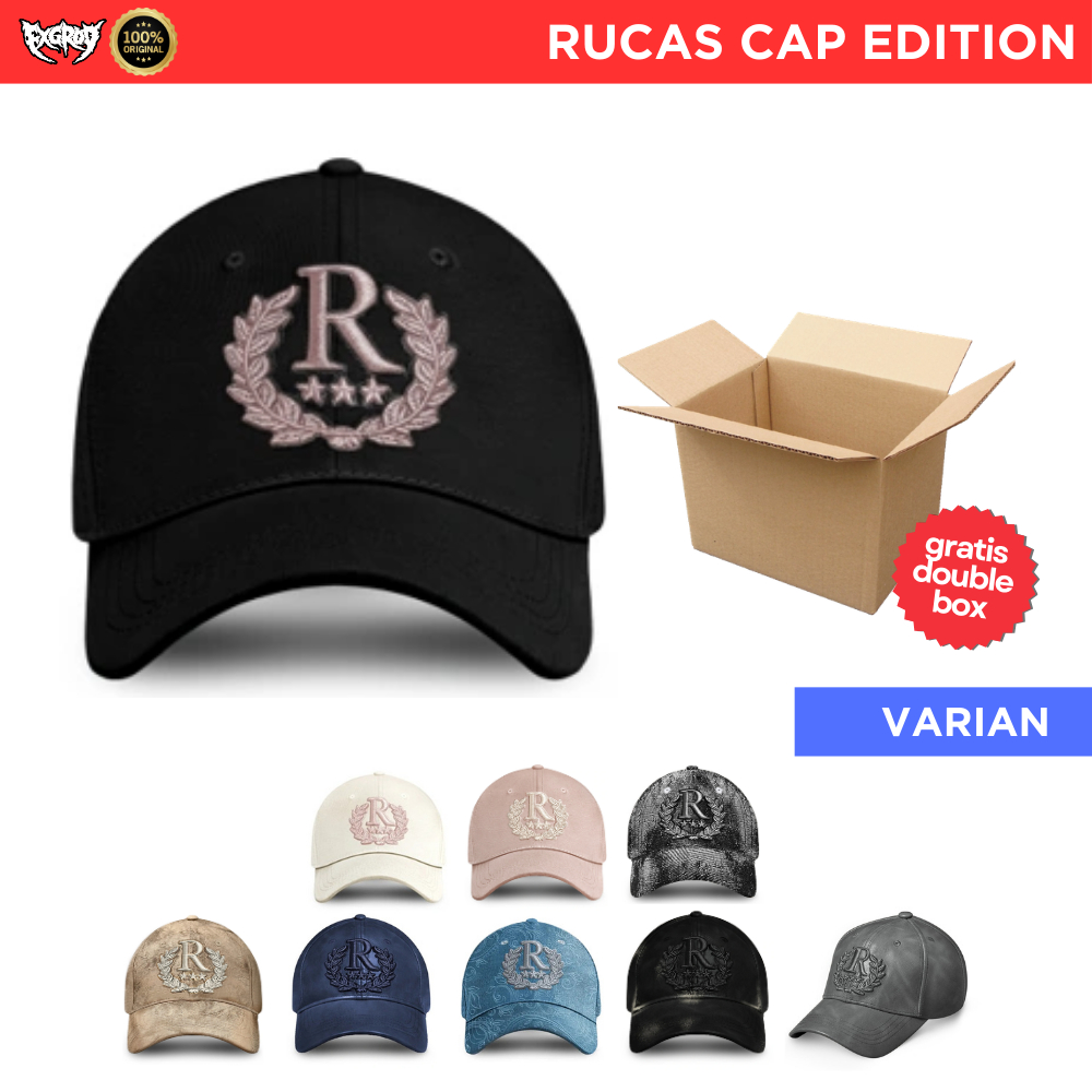 Jual (100% original) Rucas Cap Edition - Cream Pink, Soft Pink, Marble ...