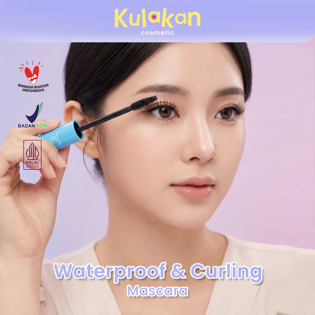 Jual QL Cosmetic Waterproof & Curling Mascara - 8 ML | Shopee Indonesia