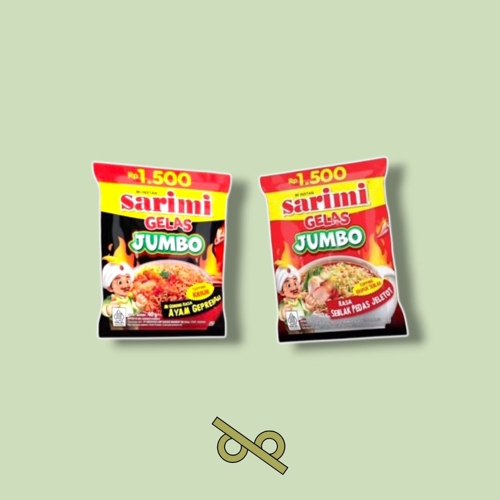 Jual Sarimi Gelas Jumbo Indofood 40g – Seblak Pedas Jeletot & Goreng ...