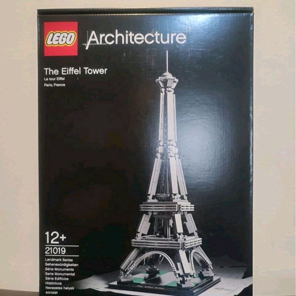 Jual Lego 21019 Architecture The Eiffel Tower NEW MISB SEGEL | Shopee ...