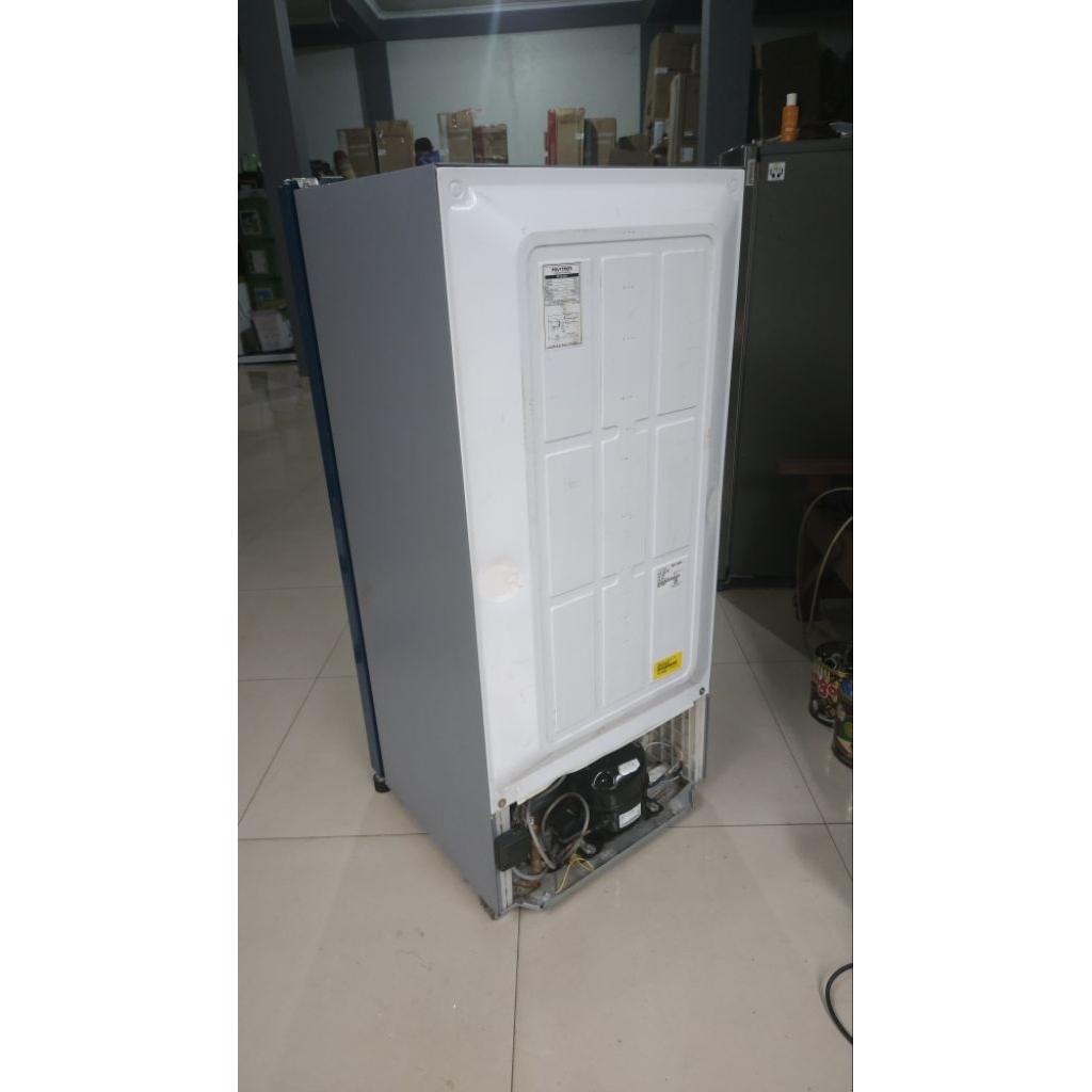 Jual KULKAS 1 PINTU POLYTRON PRB 189 BIRU SEKEN/ BEKAS | Shopee Indonesia