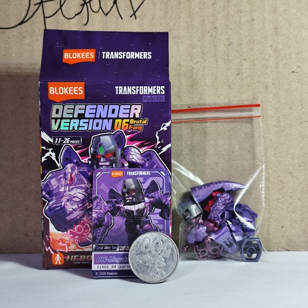 Jual Blokees Transformers Secret Bw Megatron Galaxy Defender Version 06 ...