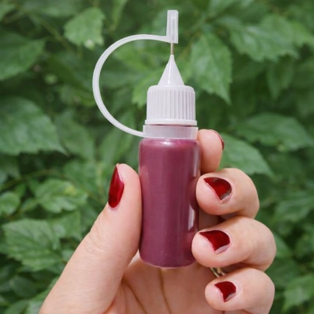 Jual Inai tanpa merk Inai botol jarum Inai Maroon Henna Kuku Sah untuk ...